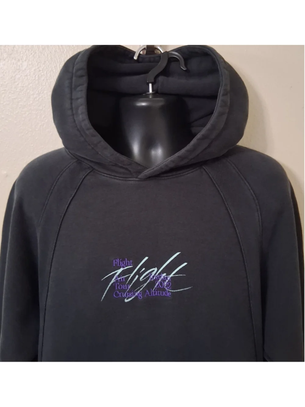2022 Nike Air Jordan Flight Heritage Coll. Men's Medium Hoodie Black DM1394-010
